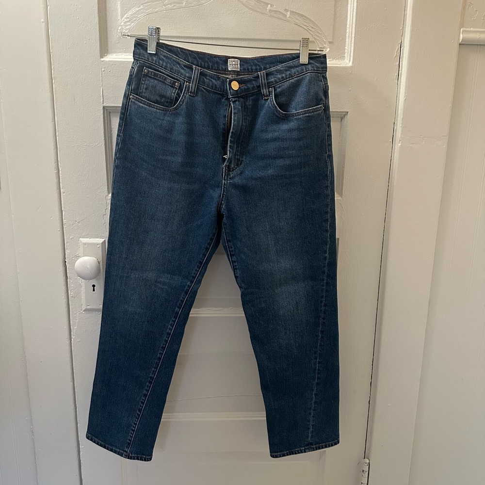 Toteme Dark Blue Women Jeans